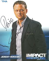 The Wrestling Fanatic - Autograph (Jeremy Borash)