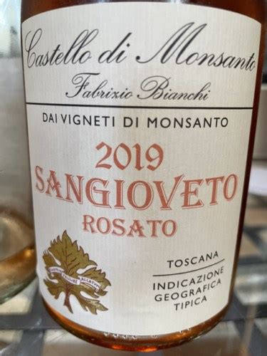 Castello Di Monsanto Fabrizio Bianchi Rosato Vivino Us