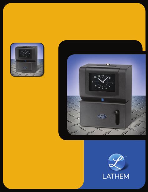 Lathem Time Clock Software Merywizard