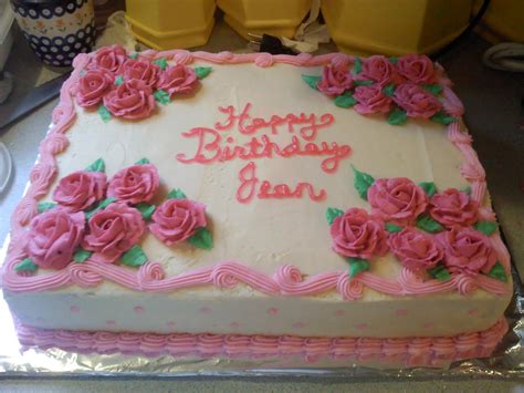 Cakes, Cupcakes, and Cookies: Happy Birthday Jean