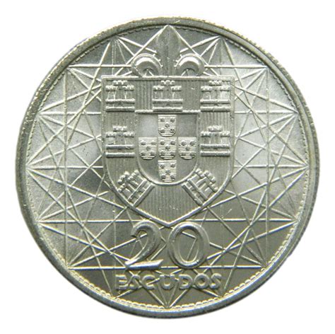 1966 PORTUGAL 20 ESCUDOS PUENTE SALAZAR Monedalia Es