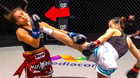 Art Of The Side Kick 🔥🦵 Lin Heqin Vs Milagros Lopez Youtube