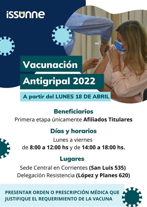 Comienza La Vacunaci N Antigripal Para Afiliados De Issunne Medios Unne