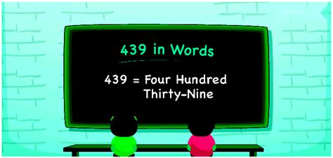 439 in Words: How to Write 439 in English Words - Testbook.com