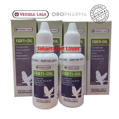 Jual Ferti Oil 20ml Wheat Germ Fertil Vitamin Versele Laga For Breeding