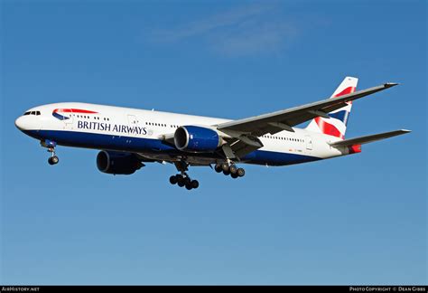 Aircraft Photo Of G YMMN Boeing 777 236 ER British Airways