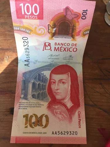 Nuevo Billete De 100 Pesos Sor Juana Inés De La Cruz en venta en por