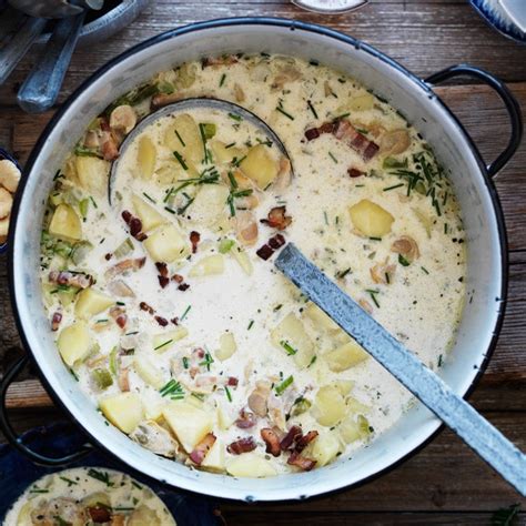 New England Clam Chowder Recipe | Bon Appétit