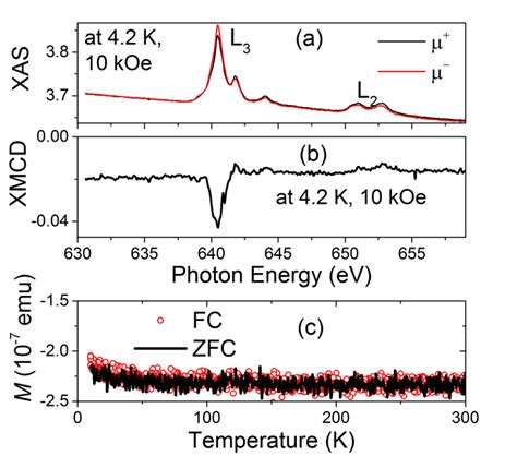 Color Online Mn L Total Electron Yield A Xas For Magnetization