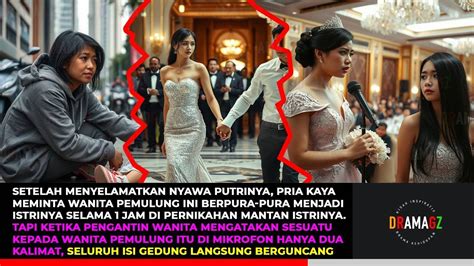 Ketika Pengantin Wanita Mengatakan Dua Kalimat Kpd Wanita Pemulung Yg