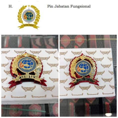 Jual Pin Jabatan Fungsional Atr Bpn Shopee Indonesia