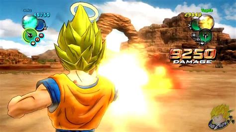 Dragon Ball Z Ultimate Tenkaichi Story Mode SSJ2 Goku Vs Majin Vegeta