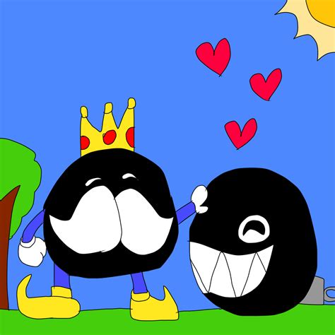 King Bob Omb And Chain Chomp By Jimbo1216 On Deviantart