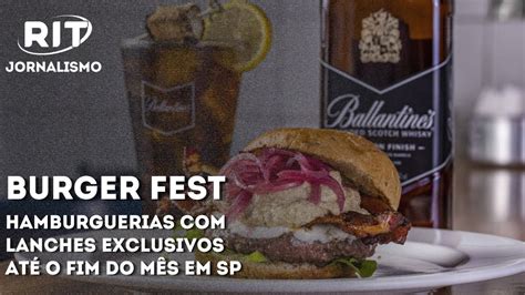 Burger Fest Tem Hamburguerias Lanches Exclusivos At O Fim Do