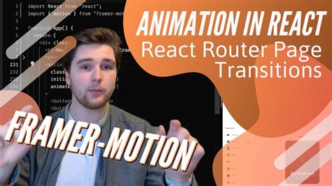 Page Transitions In React Router With Framer Motion YouTube