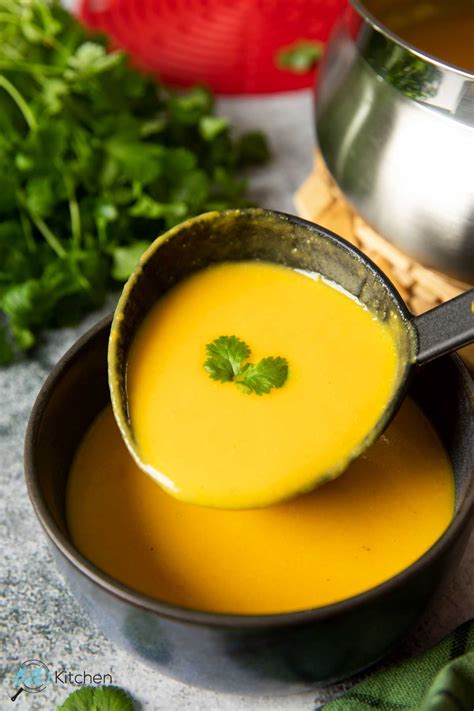 Carrot Ginger Soup With Coconut Milk Billi S Kitchen