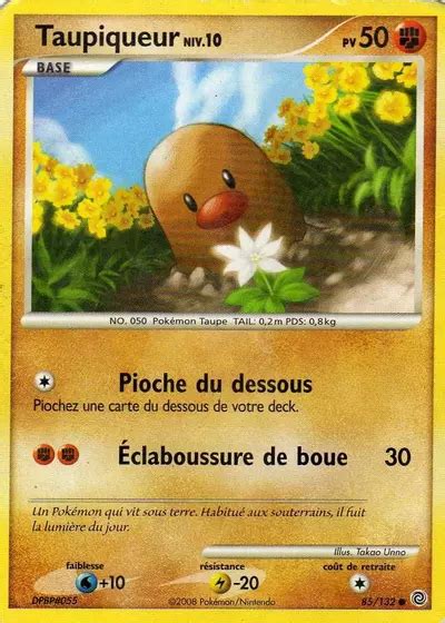 SW 085 132 Taupiqueur PkmCards Fr