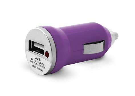 Cargador Usb Para Encendedor De Auto V Salida A Varios Colores