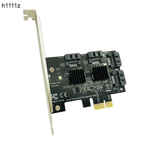 H Z Add On Cards Pcie To Sata Card Hub Controller Sata Pci E Pcie