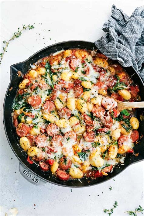 Spinach And Sausage Gnocchi With Sage The Recipe Critic