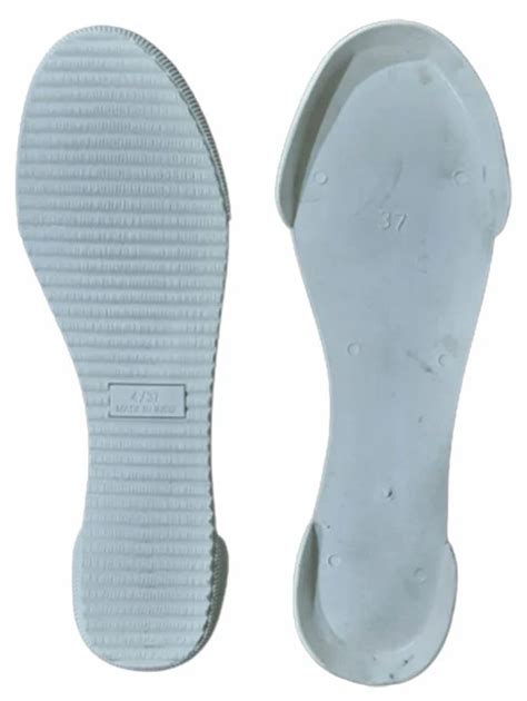 White MIA TPR Shoe Sole Size 4 At Rs 67 Pair In Agra ID 2851070839991