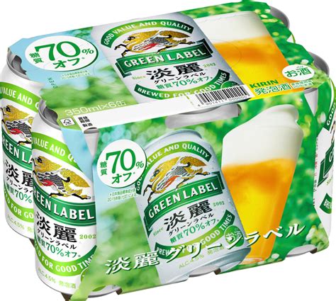 淡麗グリーンラベル350ml缶6缶パック｜酒類・飲料・加工食品・アルコールの卸・販売【株式会社 岡村】