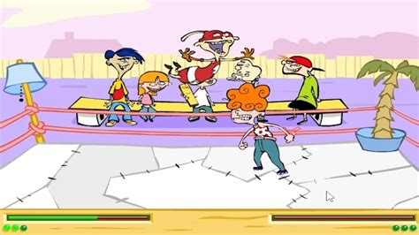 Ed Edd N Eddy Clash Of The Idiots Flash Game Playthrough YouTube