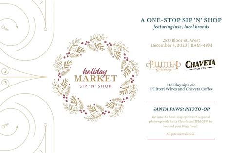 Holiday Market Sip N Shop At The Kimpton Saint George Kimpton Saint