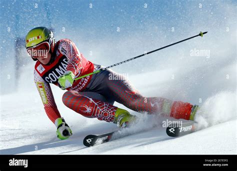 Sierra Nevada Spain Alpine World Cup Slalom Hi Res Stock Photography