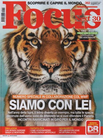 Focus N Novembre Dicembre Mensile Italiano Edicola Shop