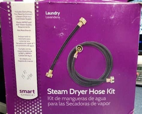 Smart Choice Steam Dryer Hose Kit With 90 Degrees End 26 15012 New 12505453786 Ebay