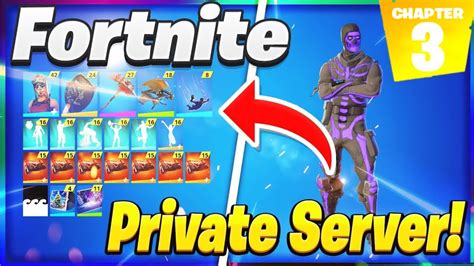 Der Beste Fortnite Private Server😱jeder Skin Kostenlos 😍 Renegade