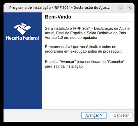 IRPF 2024 No Linux Veja Como Instalar O Programa Via Arquivo Bin