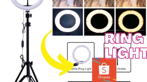 Shoppe VouVoltarAgravar Comprei Uma Ring Light Mais De 2 Metros