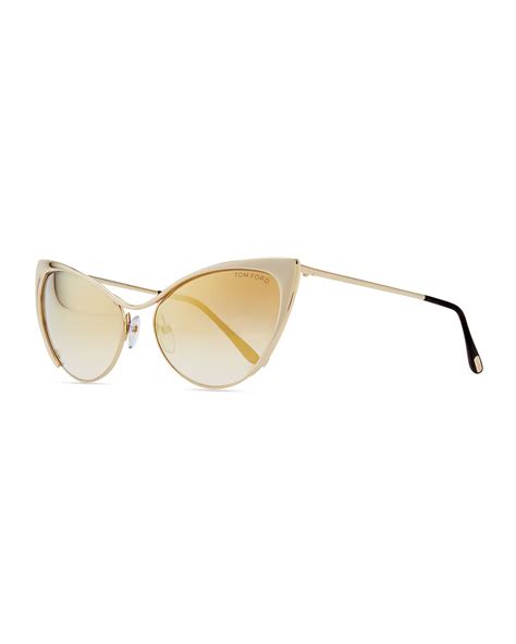 Kourtney Kardashian Cat Eye Sunglasses Tom Ford Heritage Malta