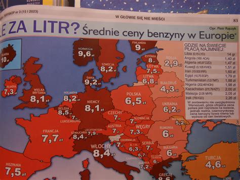 europe gas prices : r/MapPorn