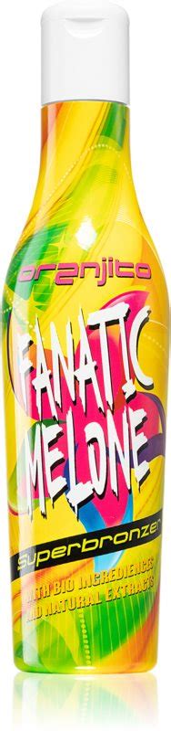 Oranjito Fanatic Melone Superbronzer Lait Bronzant Pour Solarium Avec