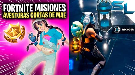 Como Completar Todas Las Misiones Aventuras Cortas De Mae Temporada 4 Capitulo 4 Fortnite Youtube