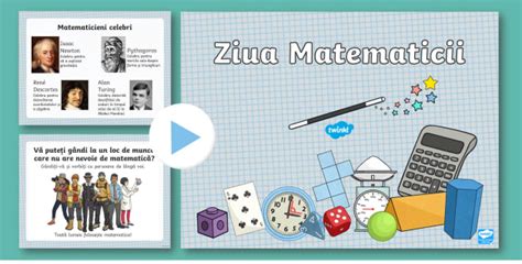 Ziua Matematicii Prezentare Powerpoint Teacher Made