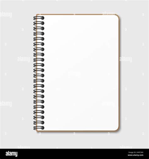 Bloc De Notas Con Espiral De Resorte Vertical Cuaderno Con Una Hoja