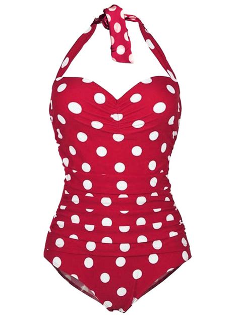 Maillot De Bain Pin Up Vintage Une Pièce Retro Stage France