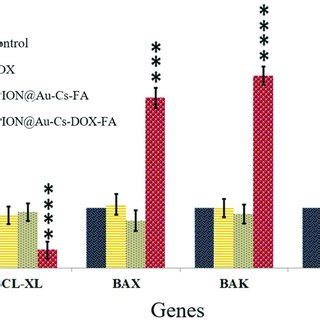 Gene Expression Of BCL XL BAX BAK And BCL 2 Have Been Analyzed In