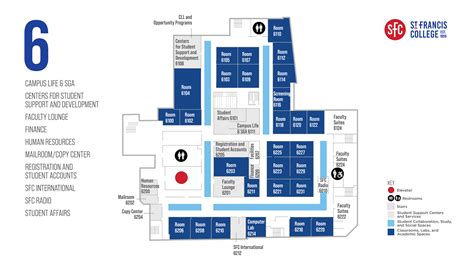 St Francis University Campus Map United States Map