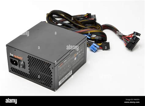 Be Quiet Watt Computer Psu Power Supply Unit And Connecting Power