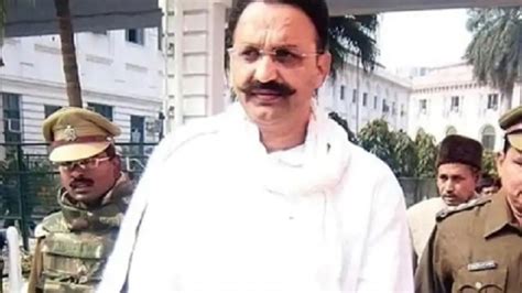 Gangster Politician Mukhtar Ansari Gets Life Imprisonment