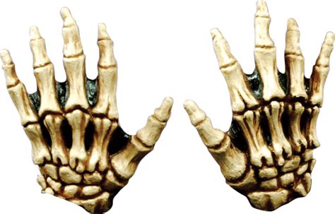 Junior Skeleton Hands Bone Colored Ghoulish Productions