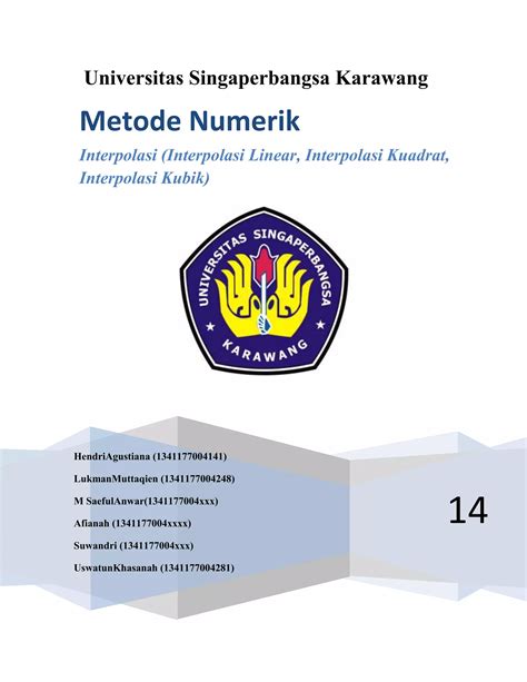 Makalah Metode Numerik PDF