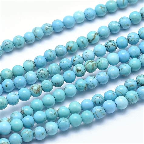 Natural Howlite Beads Strands Beadpark