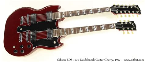 Gibson EDS 1275 Doubleneck Guitar Cherry, 1997 - The Twelfth fret