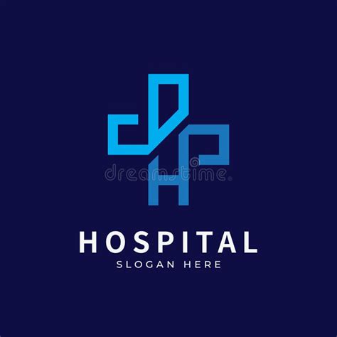 Health Logo With Initial Letter Dh H D D H Logo Designs Concept